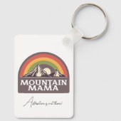 Mountain mama Adventure Sleutelhanger (Achterkant)