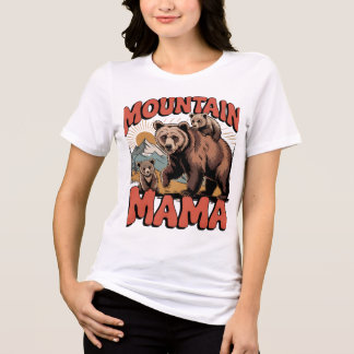 Mountain Mama Design Tri-Blend Shirt