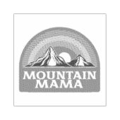 Mountain Mama Rubberstempel (Afrduk)