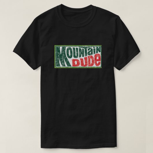 Mountain Man T-shirt (Design voorkant)