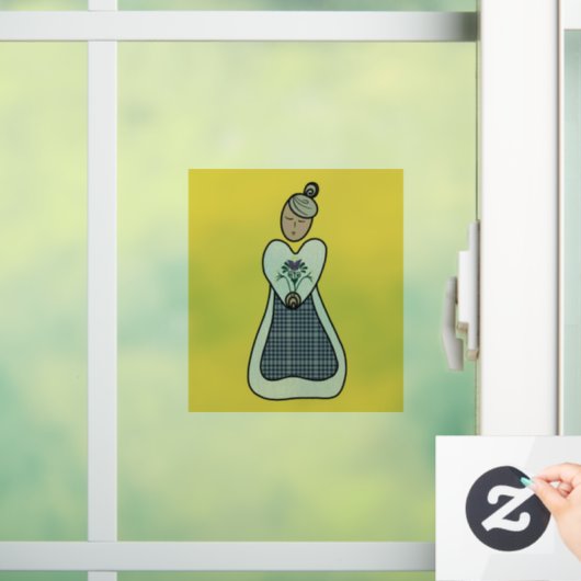 Mountain Mary Raamsticker (Huis)