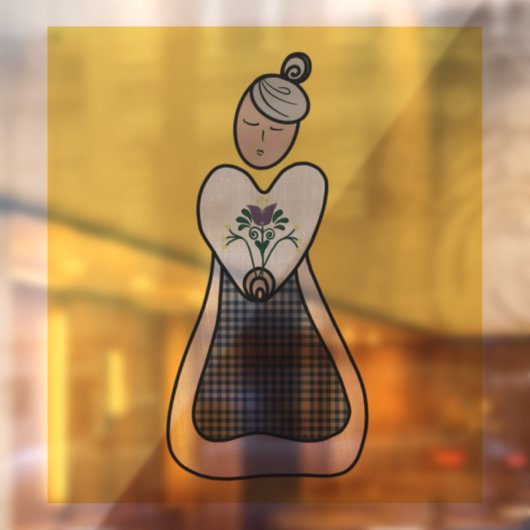 Mountain Mary Raamsticker (Vel 2)