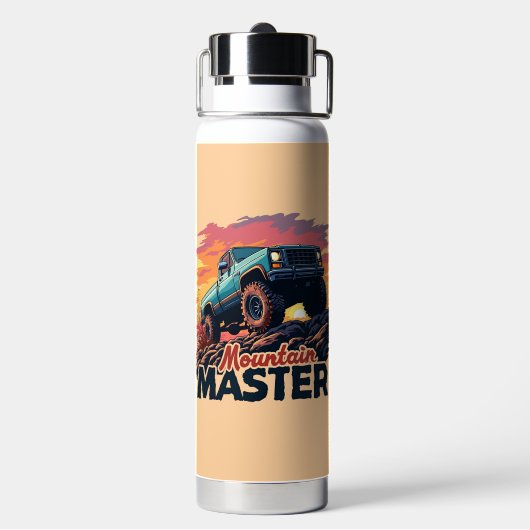 Mountain Master Off-Road Design Waterfles (Achterkant)