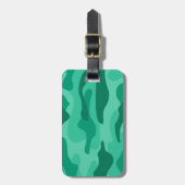 Mountain Meadow Monocolor Camo Bagagelabel (Voorkant verticaal)