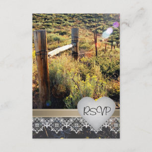 Mountain Meadow Rustic Rsvp Uitnodiging