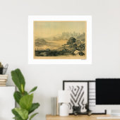 Mountain Meadows, affiche de l'Utah (Bureau à domicile)