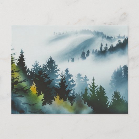 Mountain Mist-Briefkaart Briefkaart (Voorkant)