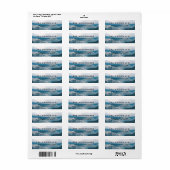 Mountain Mist Return-adres Etiket (Full Sheet)