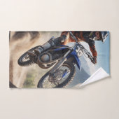 Mountain Motocross Racing Bad Handdoek (Handdoek)