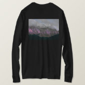 Mountain Natural Image - Scenic Landscape T-shirt (Design achterkant)