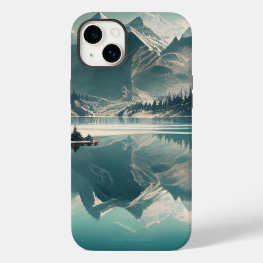 Mountain of Reflection iPhone 14 Plus-Hoesje Case-Mate iPhone Case (Achterkant)