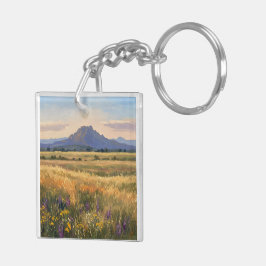 Mountain on the plain sleutelhanger