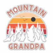 Mountain Opa Sticker (Voorkant)