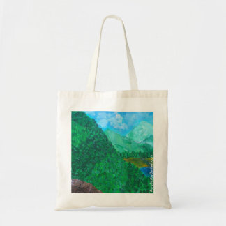 Mountain Overlook Canvas tas boodschappentas