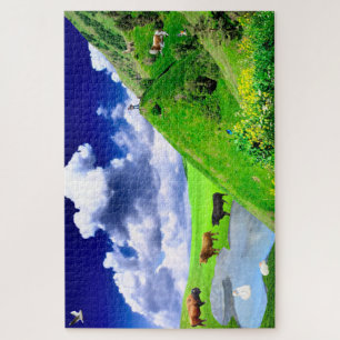 Mountain Paradise Puzzle Legpuzzel