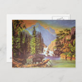 Mountain Pass-Briefkaart Briefkaart (Voorkant / Achterkant)