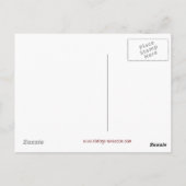 Mountain Pass-Briefkaart Briefkaart (Achterkant)