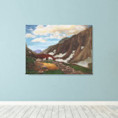 Mountain Pass dans le Grand Nord : Toile non décou (Insitu (Plancher de Bois))