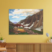 Mountain Pass dans le Grand Nord : Toile non décou (Insitu(Salon))