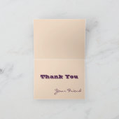 Mountain Pass - Hartelijk dank Bedankkaart (Binnen)