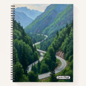 Mountain Pass Notitieboek (Voorkant)