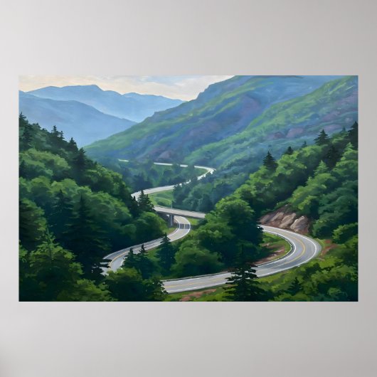 Mountain Pass Poster (Voorkant)