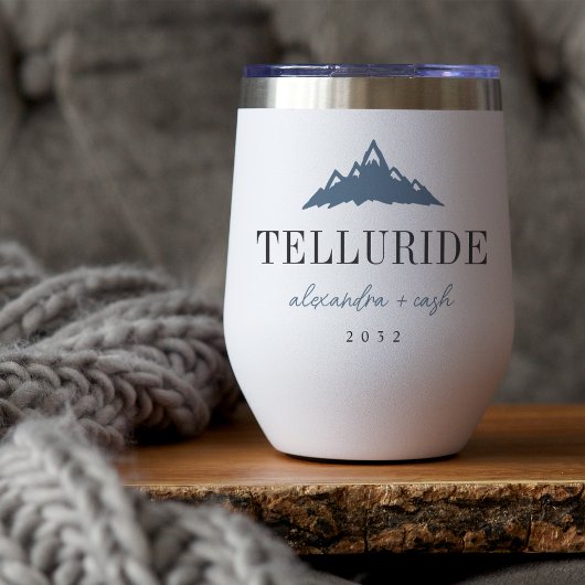 Mountain Peaks Destination Wedding Favor