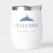 Mountain Peaks Destination Wedding Favor (Gauche)