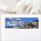 Mountain Peaks Return Address Labels (Insitu)