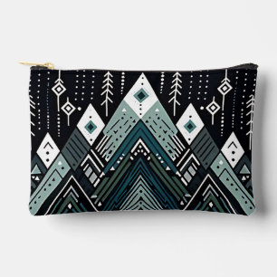 Mountain Peaks Tribal Geometric Etui