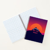 Mountain Perspective | Integrated Summit Typograph Notitieboek (Binnen)