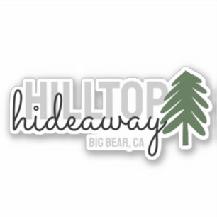 Mountain Pine Cabin Vakantiehuis - Vinyl Sticker