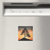 Mountain Pine Refrigerator Magnet - Majestic Fores (In Situ (Lave-vaisselle))