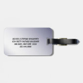 Mountain Pond Bagagelabel (Achterkant horizontaal)