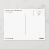 Mountain Pond Briefkaart (Achterkant)