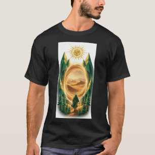 Mountain Portal — T-Shirt Crête de Sommet