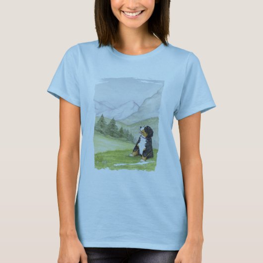 Mountain Pup T-shirt (Voorkant)