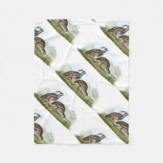 Mountain Quail van Audubon Fleece Deken