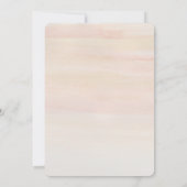 "Mountain Range" Faire-part de mariage 5 po x 7 po (Dos)