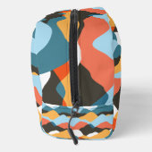 Mountain Range Waves Cosmetic Bag Toilettasje (Rechts)