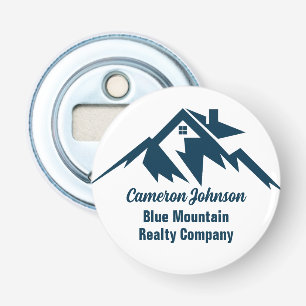 Mountain Real Estate Company Maatwerk Marketing Button Flesopener