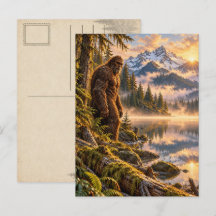 Mountain Reflections Bigfoot Ansichtkaart