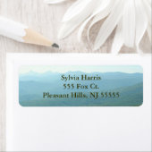 Mountain Ridge Adresetiketten Etiket (Insitu)