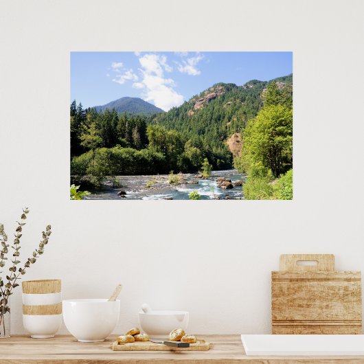 Mountain River Print (Keuken)