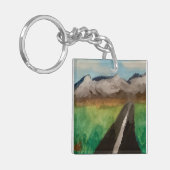 Mountain Road Sleutelhanger (Voorkant Links)