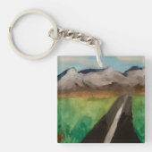 Mountain Road Sleutelhanger (Voorkant)