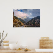Mountain Road Wall Art | Impression de canyon pano (Cuisine)
