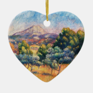 Mountain Sainte-Victoire Paysage van Renoir Keramisch Ornament