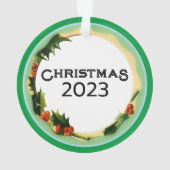 Mountain Scene Country Reversible Ajouter un nom (dos)