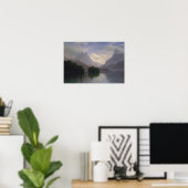 Mountain Scene Poster (Thuiskantoor)